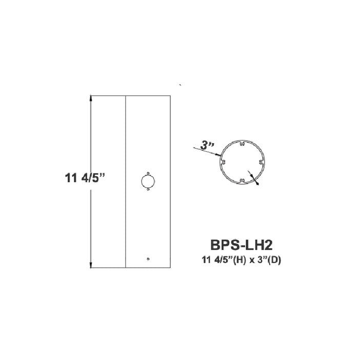 Westgate BPS-LH2 Bollard Pole System Double Lamp Holder