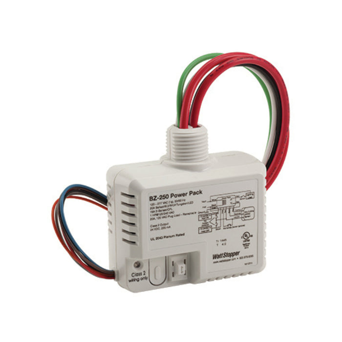 Wattstopper BZ-250-347 Lighting And Plug Load Flex Control Power Pack with Auto/ Man, 120-347V, 16A, 225mA