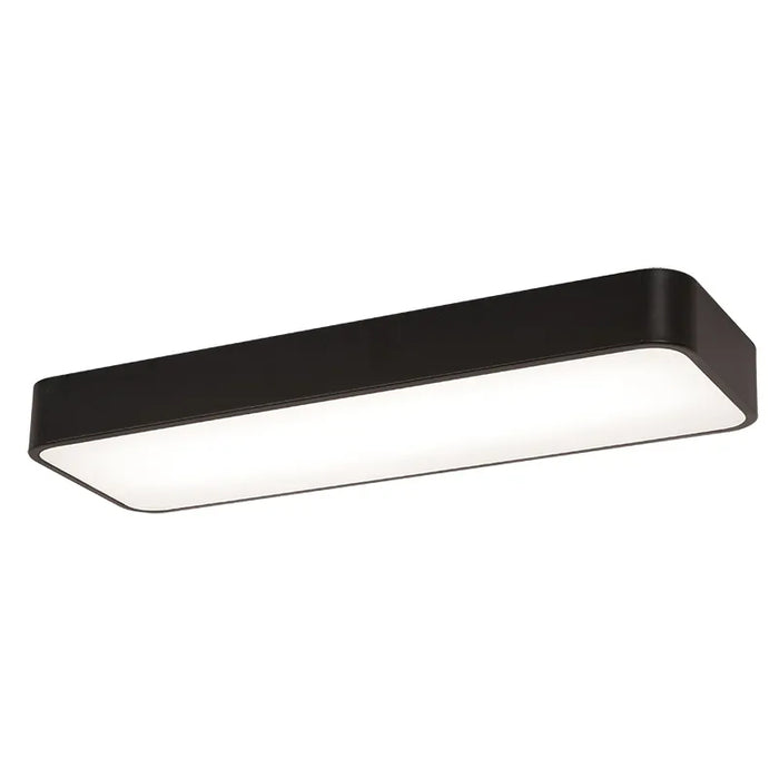 Westgate CCL Series LED Modern Surface Ceiling Lights, Power & 5CCT Selectable, 120-277V - Black/2ft
