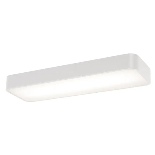 Westgate CCL Series LED Modern Surface Ceiling Lights, Power & 5CCT Selectable, 120-277V - White/2ft
