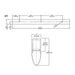 Fail-Safe CFA 2-ft Cleanroom Surface LED