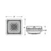 Westgate CGL 55W LED Garage/Canopy Light, 120-277V