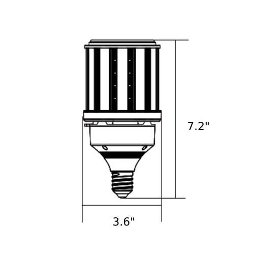 Westgate CL-HL 27W LED Corn Bulb, E26 Base