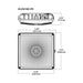 Lumark CLCS15S-PC 24W/36W/49W/60W LED Canopy Light, 3CCT Selectable, 120-347V
