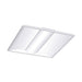 Columbia CLT22 2x2 CLT 23W/27W/38W LED Center Lens Troffer, 3CCT & Lumen Selectable, 120-347V