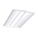 Columbia CLT24 2x4 CLT 25W/35W/45W LED Center Lens Troffer, 3CCT & Lumen Selectable, 120-347V