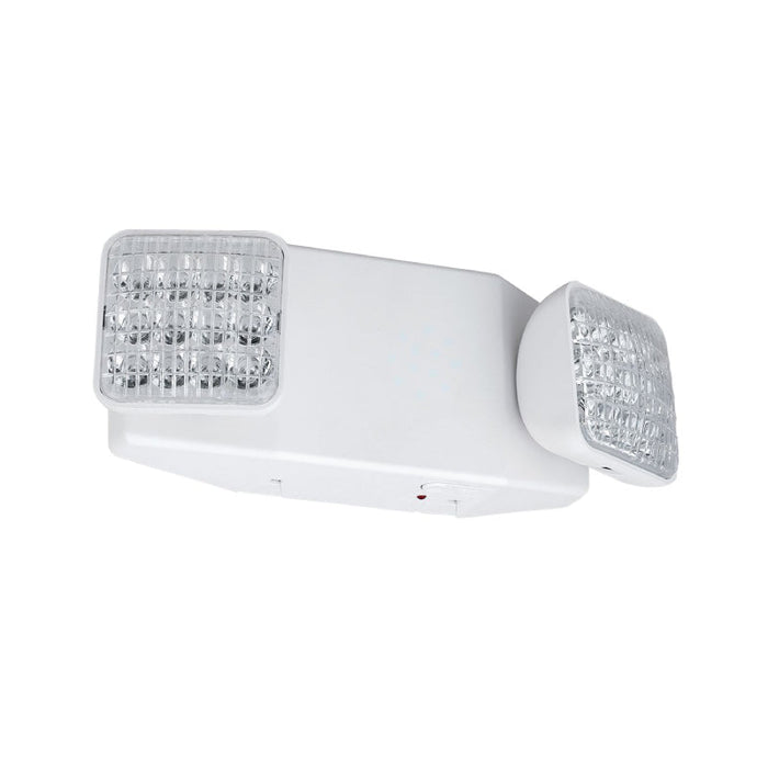 Compass CU2RCSQ Dual Square Head LED Emergency Light, Remote Capacity, NiMh Battery