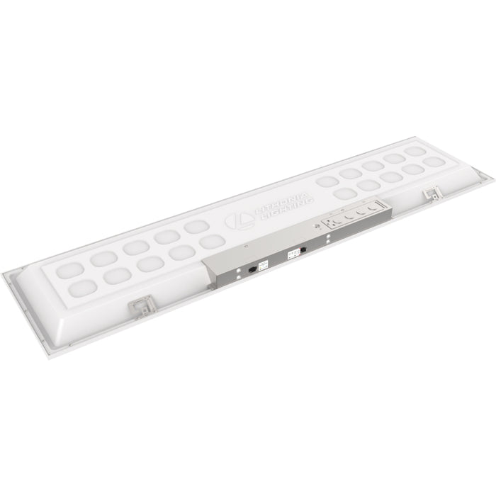 Lithonia Contractor Select CPX 1x4 LED Flat Panel, Switchable Lumens 2500LM/3200LM/4000LM, Switchable CCT 3500K/4000K/5000K, 80+CRI, 120-277V