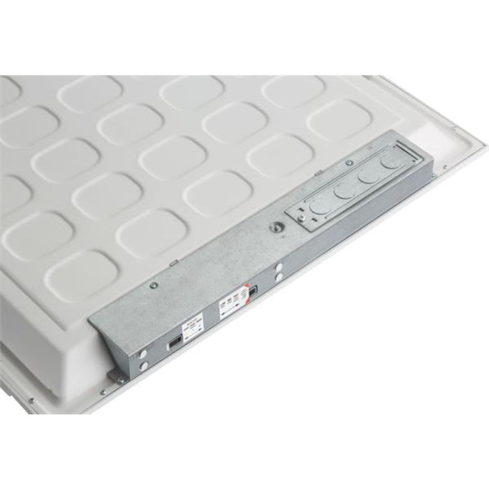Lithonia Contractor Select CPX 2x2 LED Flat Panel, Switchable Lumens 2500LM/3200LM/4000LM, Switchable CCT 3500K/4000K/5000K, 80+CRI, 120-277V