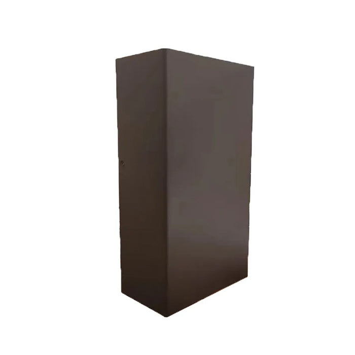 Westgate CREA-56-MCTP Square Trim 14W/18W/24W LED Adjustable Beam Angle Wall Sconce, Power & CCT Selectable - Bronze