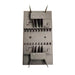Westgate CREA-56-MCTP Square Trim 14W/18W/24W LED Adjustable Beam Angle Wall Sconce, Power & CCT Selectable - Bronze
