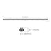 Columbia CVT 8-ft LED Linear Vaportite, 3CCT & Lumen Switchable