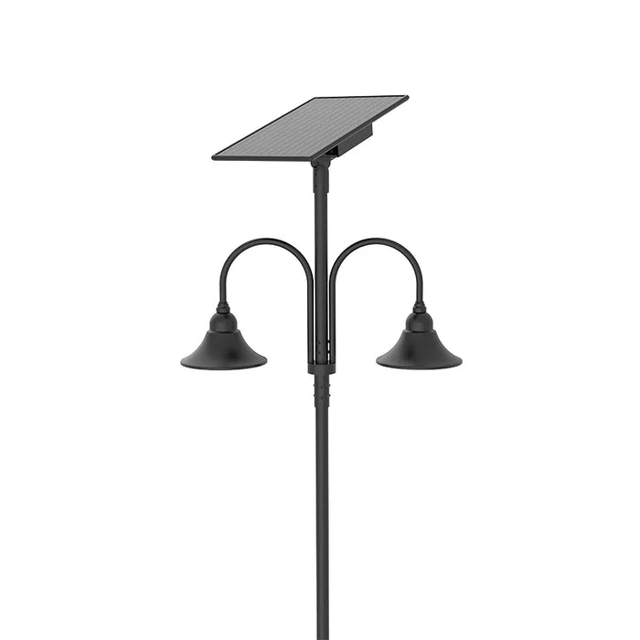 Westgate DAB-SOL-B20 50W LED Solar Designer Area Bell Light System, 3CCT Selectable, 8000lm, 120-277V