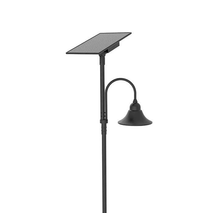 Westgate DAB-SOL-B23 50W LED Solar Designer Area Bell Light System, 3CCT Selectable, 8000lm, 120-277V