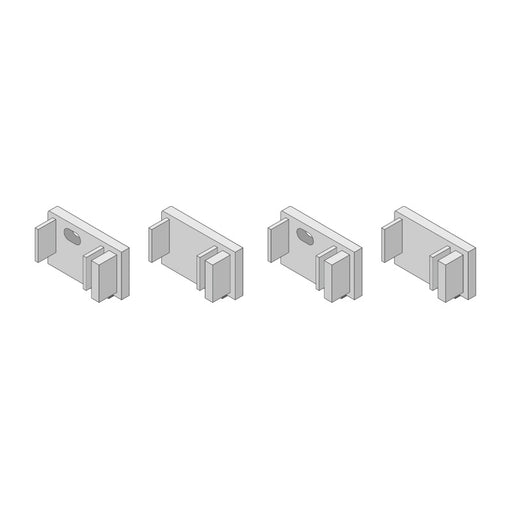 Diode LED Mud-In Single Flange Channel - Accessory Pack