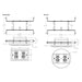 Dual-Lite EV4R Series 4W Recessed Ceiling Mount LED Emergency Light, Spectron Self-Test/Self Diagnostics