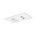 Dual-Lite EV4R Series 4W Recessed Ceiling Mount LED Emergency Light, Spectron Self-Test/Self Diagnostics