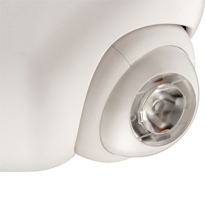 Dual-Lite EVC Series Combination LED Emergency Light/ Exit Sign, Universal Face