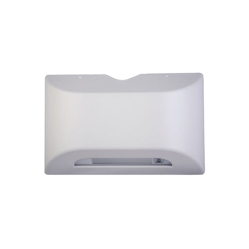 Dual-Lite PG Series 15W LED Emergency Light with Battery Heater - White