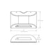 Dual-Lite PG Series 15W LED Emergency Light with Battery Heater