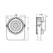 Westgate DMX-FL 36W LED Round Flood Light, RGBW