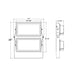 Westgate DMX-FLS 144W LED Square Flood Light, RGBW