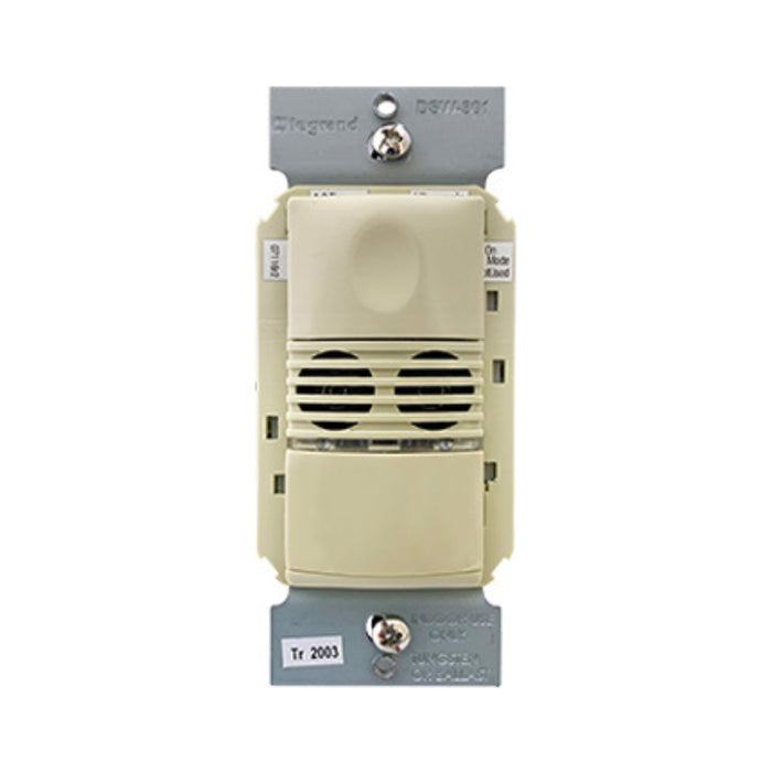 Wattstopper DSW-301 Dual Technology Wall Switch Occupancy Sensor - Ivory