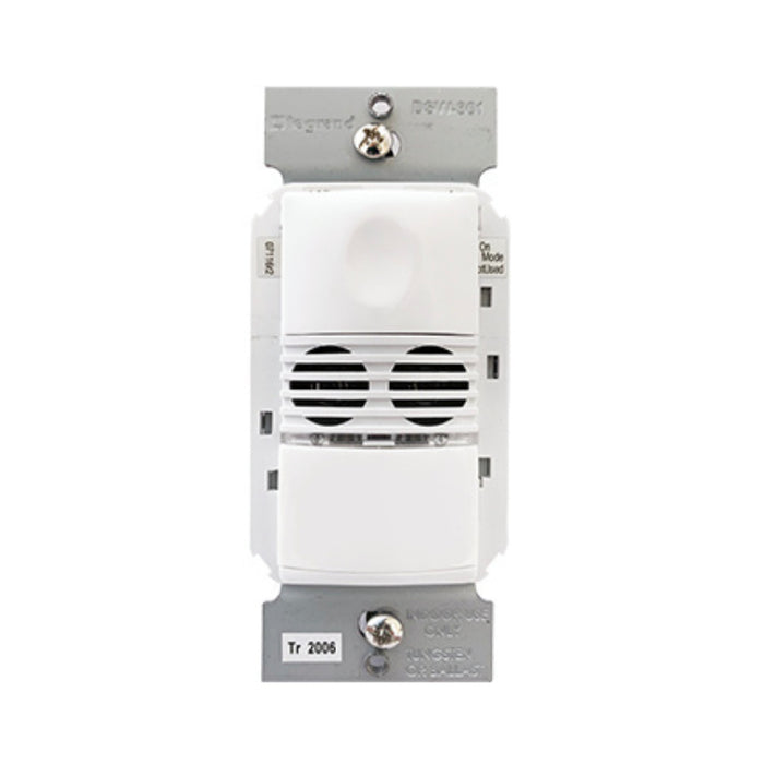 Wattstopper DSW-301 Dual Technology Wall Switch Occupancy Sensor - White