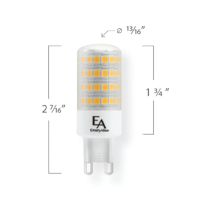 Emery Allen 5W LED Bulb, G9 Base, 2700K