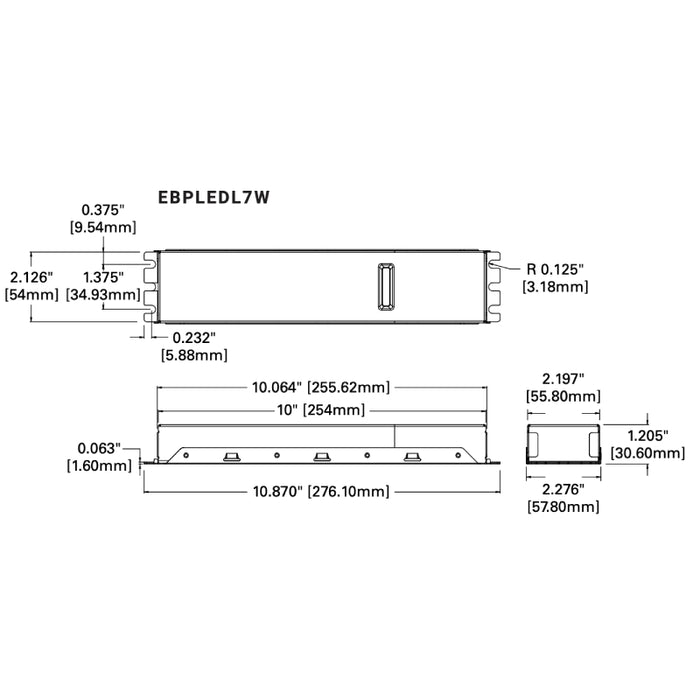 Sure-Lites EBPLEDL7W 7W Constant Power LED Emergency Battery Pack