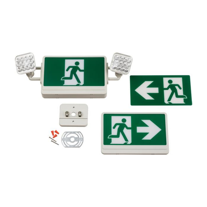 Lithonia ECRM LED Running Man Emergency Light/Exit Combo