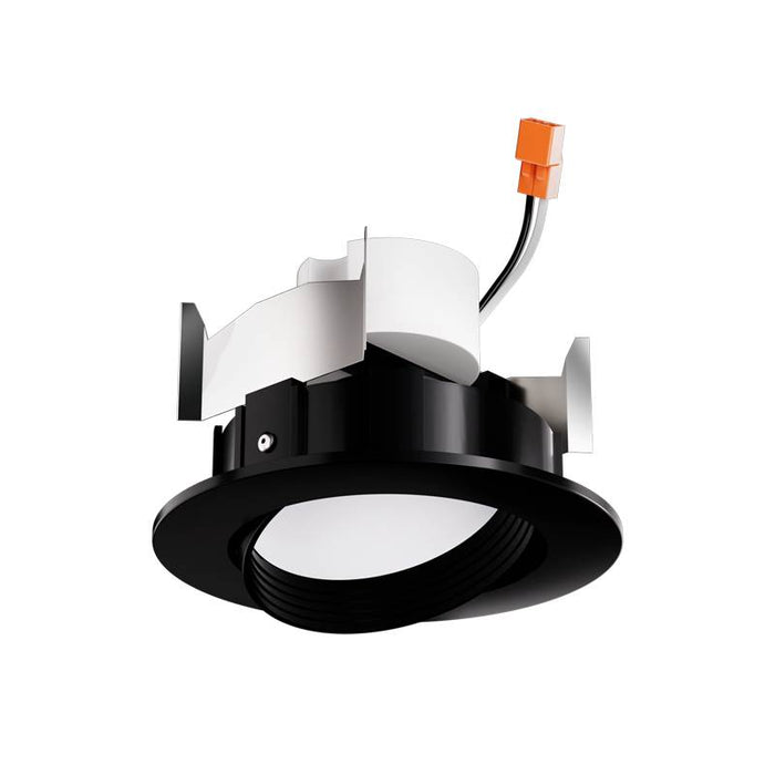 Elco EL414 4" LED Adjustable Gimbal Insert, CCT Selectable - Black