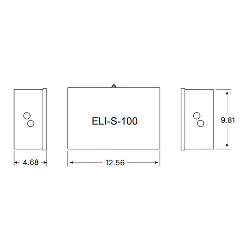 Bodine ELIS100 100VA Emergency Inverter