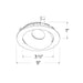 Elco ELK4179 Pex 4" Round Directional Gimbal