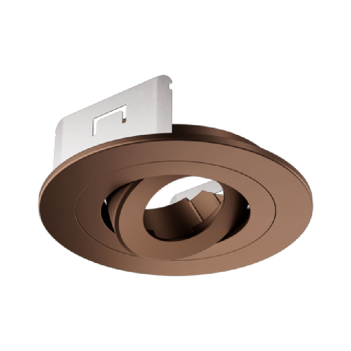 Elco ELK4188 Pex 4" Diecast Round Adjustable Spot Trim for Koto Module - Bronze