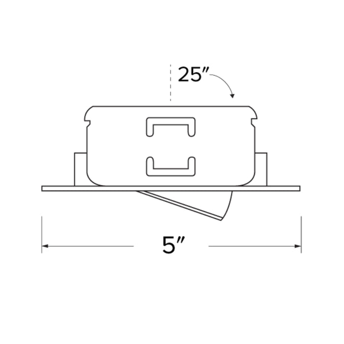Elco ELK4188 Pex 4" Diecast Round Adjustable Spot Trim for Koto Module