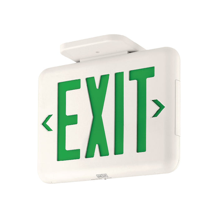 Dual-Lite EVEU EVE Series LED Exit Sign, Universal Face, AC Only