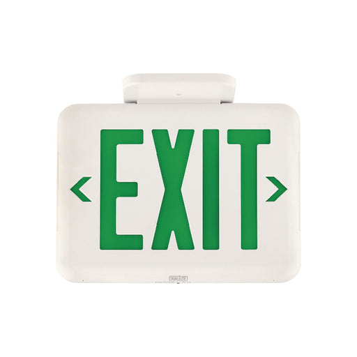 Dual-Lite EVEU EVE Series LED Exit Sign, Universal Face, AC Only