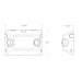 Dual-Lite EVHC High Lumen LED Emergency Light, Spectron Self-Test/ Self-diagnostics