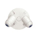 Dual-Lite EVOD LED Outdoor Double Remote, 5000K - White