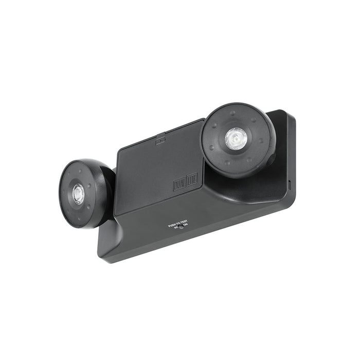 Dual-Lite EZ-2LIB Dual Head LED Emergency Light, Spectron Self-test/Selfdiagnostic Electronics, Black Finish