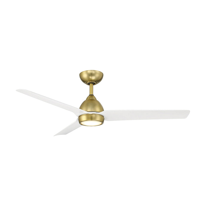 WAC F-001L Mocha 54" Smart Ceiling Fan with LED Light Kit