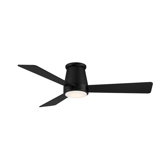 WAC F-037L Hug 52" Flush Mount Smart Ceiling Fan with LED Light Kit