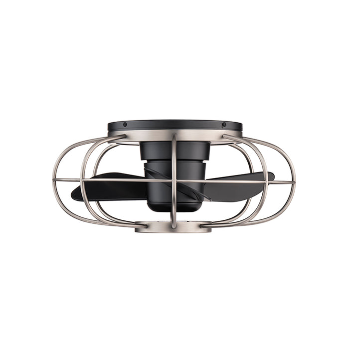 WAC F-096L Aella 22" Flush Mount Ceiling Fan with LED Light Kit