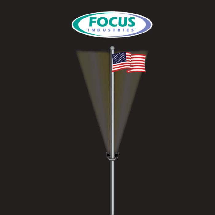 Focus Industries FAPM72 7" Pole Mount Ring, 120V