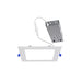 Lightolier FD3SSLMZ10SCTUW 3" LED Square Flat Downlight, Lumen & CCT Selectable