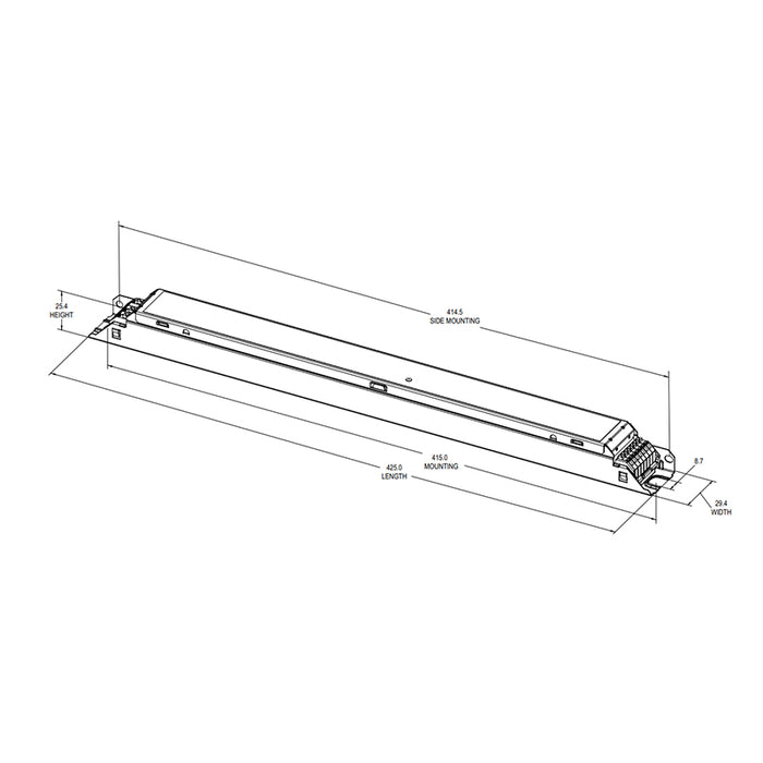 eldoLED Contractor Select FieldSET OTI 85W LED Linear Driver