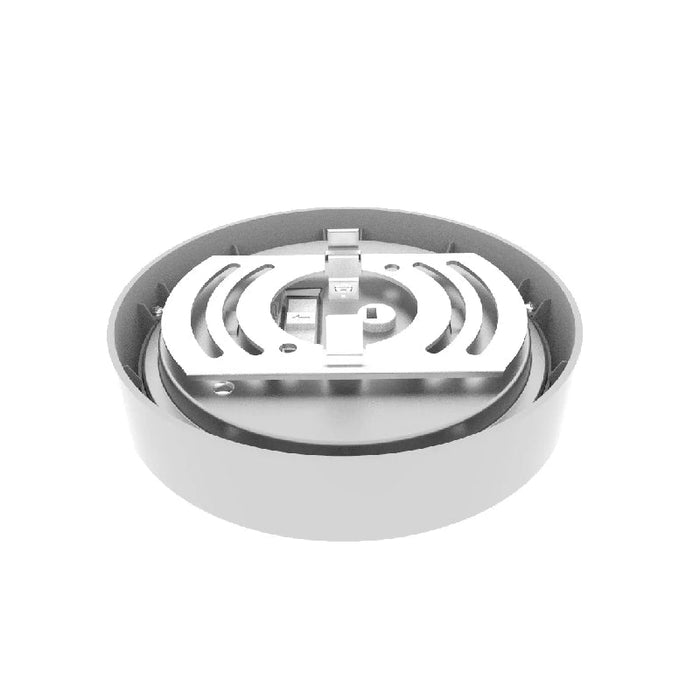 Westgate FMLS-R7 7" 14W LED Round Flush Mount w/ Emergency Back up Battery, CCT