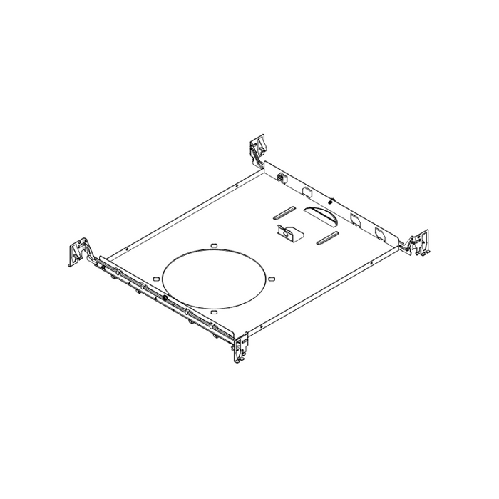 Prescolite FRAME4R LiteBox Pro 4" Round New Construction Mounting Pan