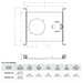 Prescolite FRAME4R LiteBox Pro 4" Round New Construction Mounting Pan
